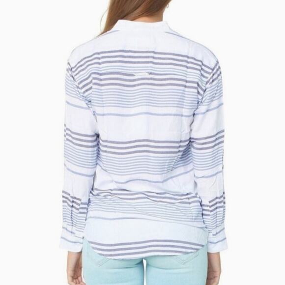 Rails Striped Button Down Shirt - Picture 2 of 14